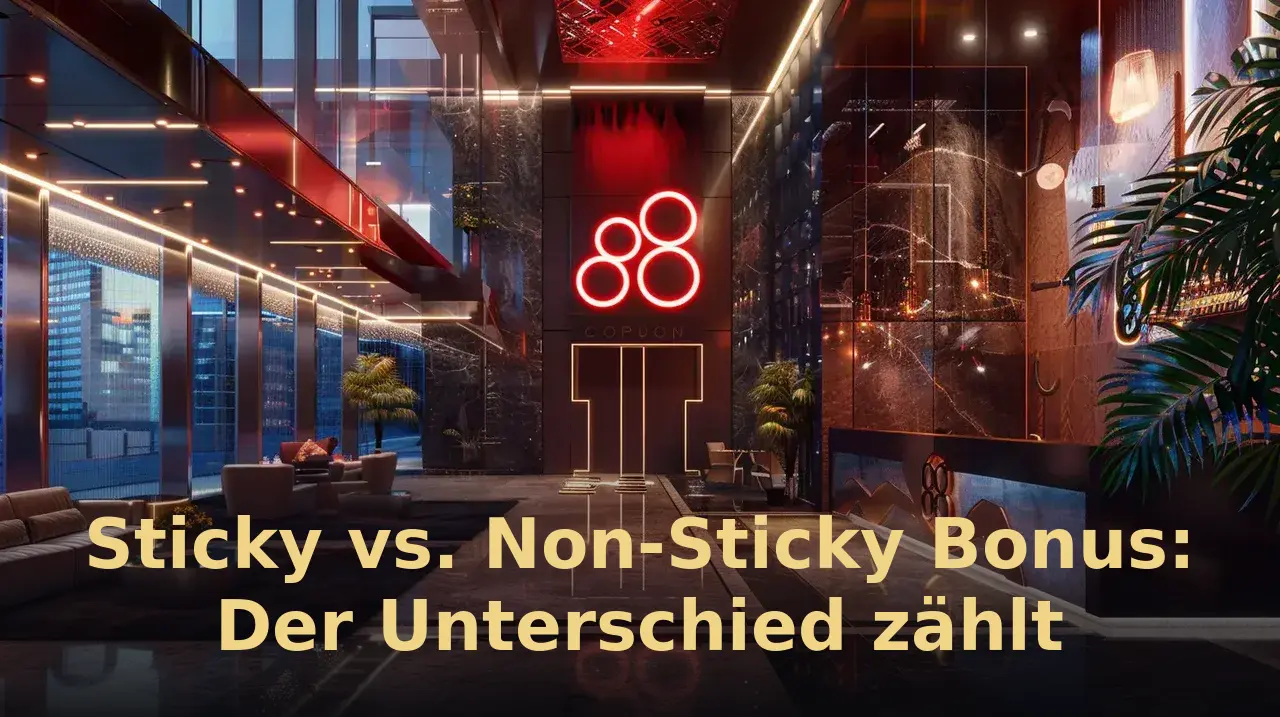 Sticky vs. Non-Sticky Bonus: Der Unterschied zählt
